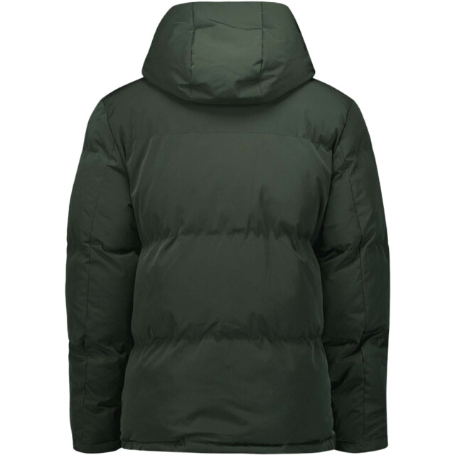 No Excess Jacket short fit hooded padded dark green 21630824-052 large