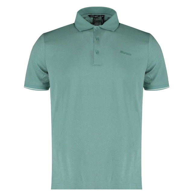 Antony Morato Polo dobby aqua MMKS02288 FA140237 large