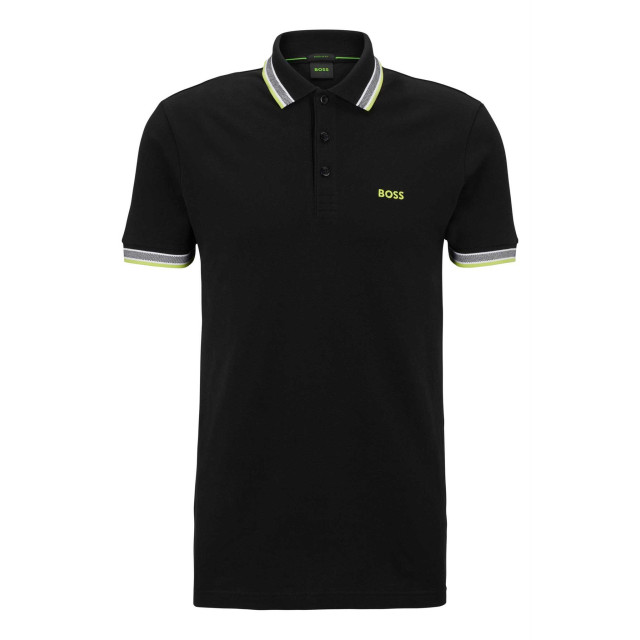 Hugo Boss Polo paddy 23 zwart 50468983 large