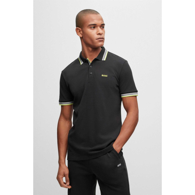 Hugo Boss Polo paddy 23 zwart 50468983 large