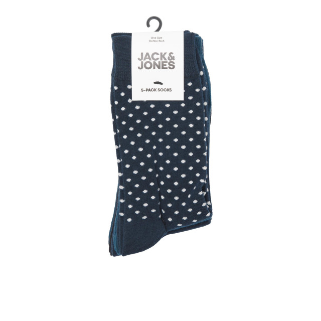 Jack & Jones Sokken heren jacvicky dot stippen print 5-pack 12237452 large