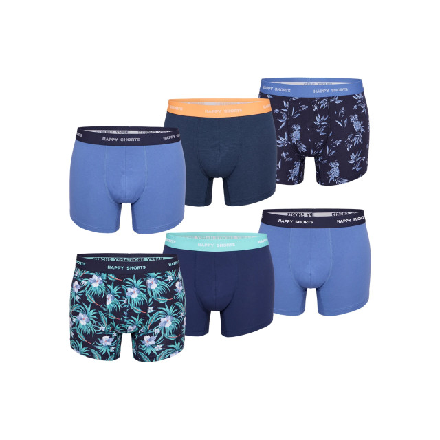 Happy Shorts Boxershorts heren multipack 6-pack hawaii print HS-J-922+924 large