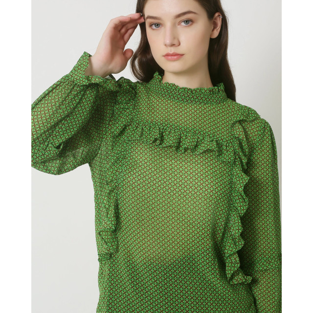 Smashed Lemon 23813 groene ruffle top 23813-775-530 large