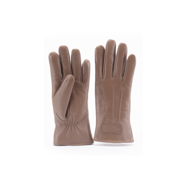 Warmbat Glove women leather taupe dame handchoenen Warmbat Gloves Women Leather Taupe large