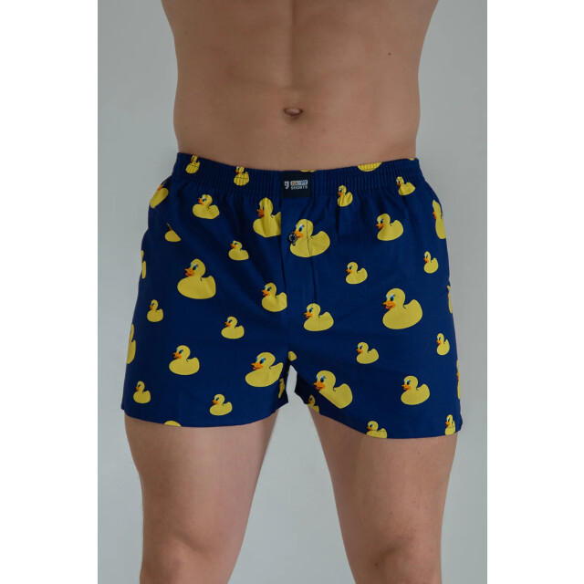Happy Shorts Wijde boxershort heren badeendjes print HS-88 large