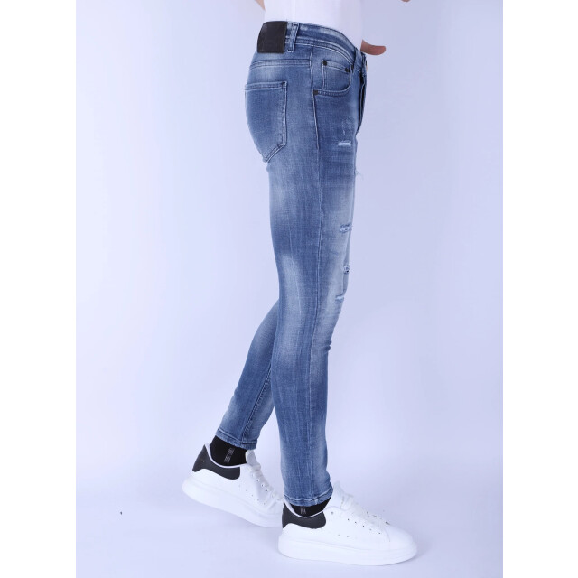 Local Fanatic Spijkerbroeken slim fit met scheuren 1095 LF-DNM-1095 large