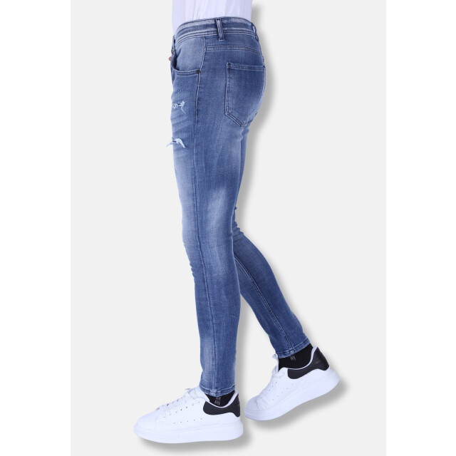 Local Fanatic Spijkerbroeken slim fit met scheuren 1095 LF-DNM-1095 large