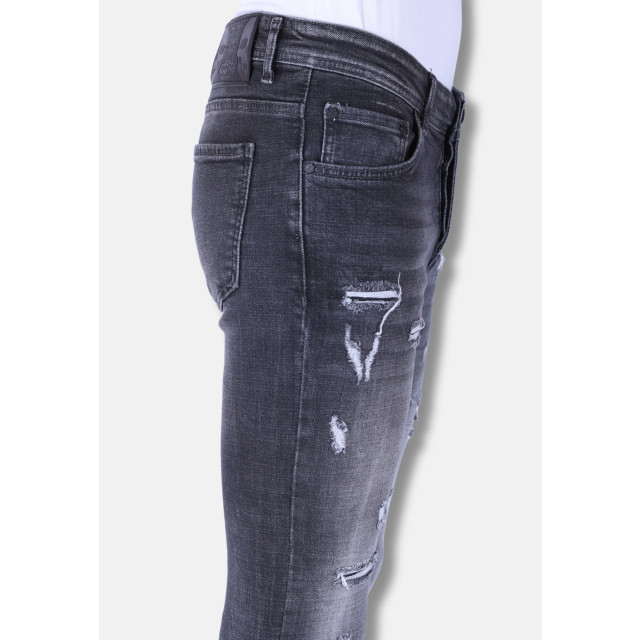 Local Fanatic Jeans met scheuren slim fit 1099 LF-DNM-1099 large