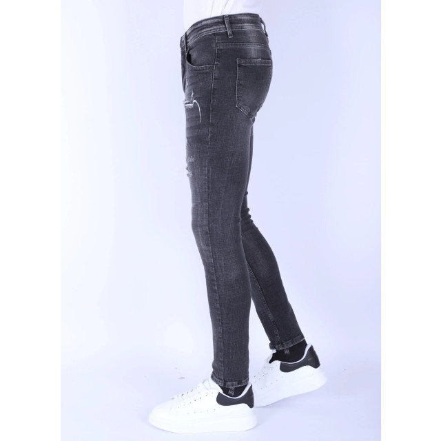 Local Fanatic Jeans met scheuren slim fit 1099 LF-DNM-1099 large