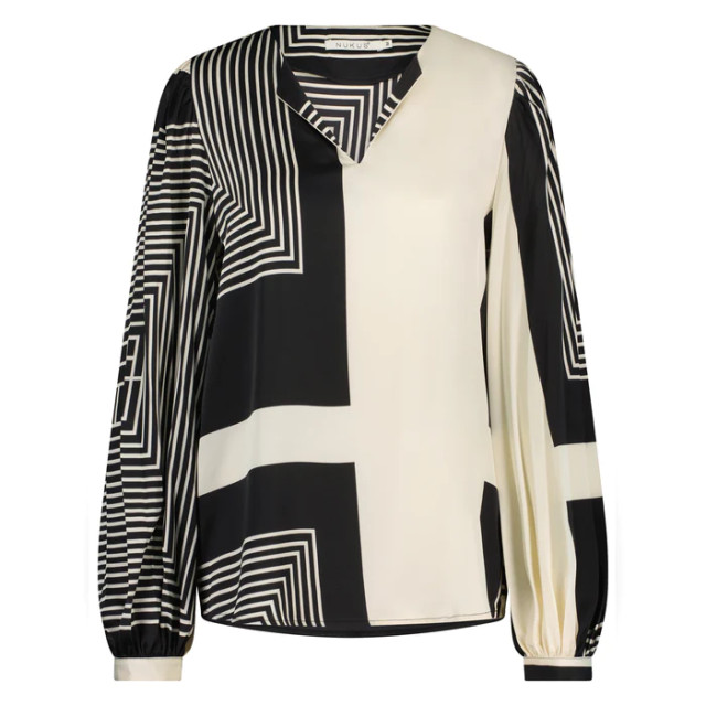 Nukus Gabriella top black/offwhite FW230139891 large