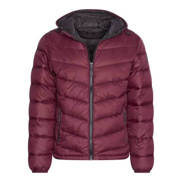 Cappuccino Italia Hooded winter jacket burgundy cap-hwj-bur-M large