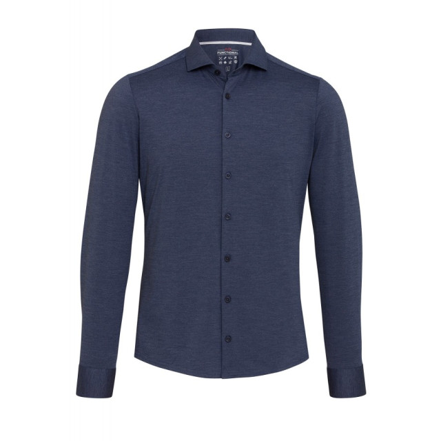 Pure 1d71308-2155 120 plain dark blue functional shirt  120 Plain Dark Blue/D71308-21155 Functional large