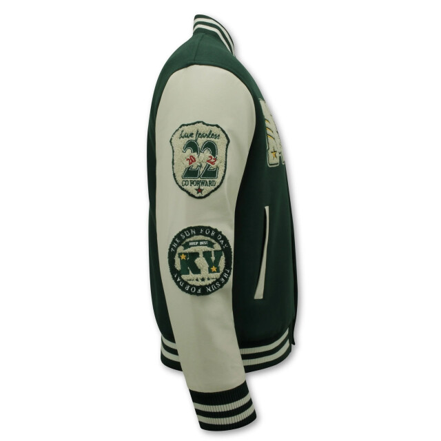Enos Vintage oversized varsity jacket 7086 LK-7086 large
