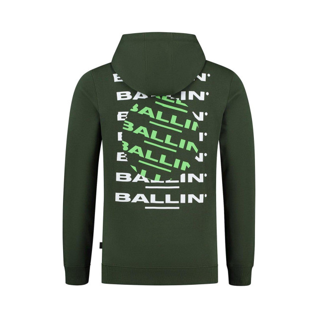 Ballin Amsterdam heren slim fit hoodie - 22039318 large