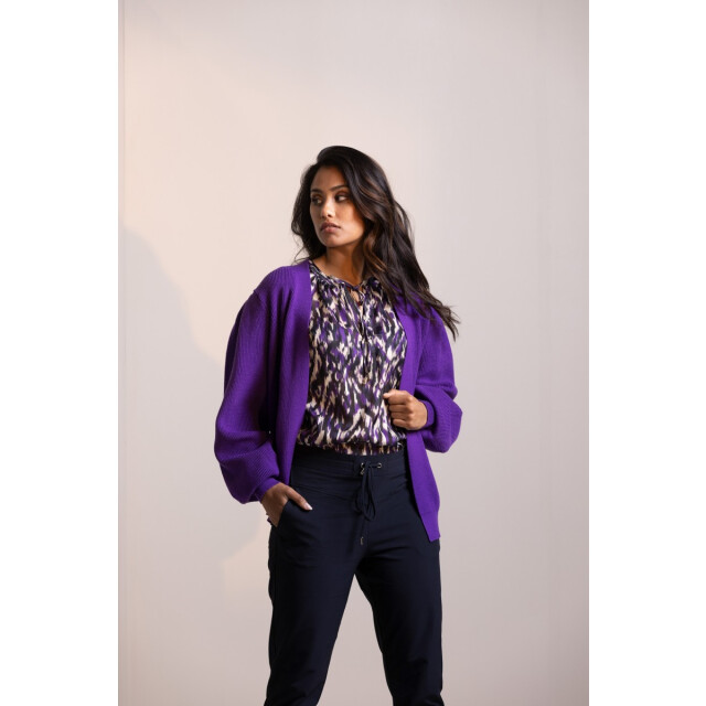 &Co Woman Top aisha-purple aisha purple large