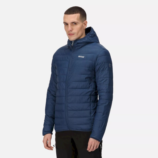 Regatta Heren hillpack hooded lightweight jacket UTRG8445_admiralblue large