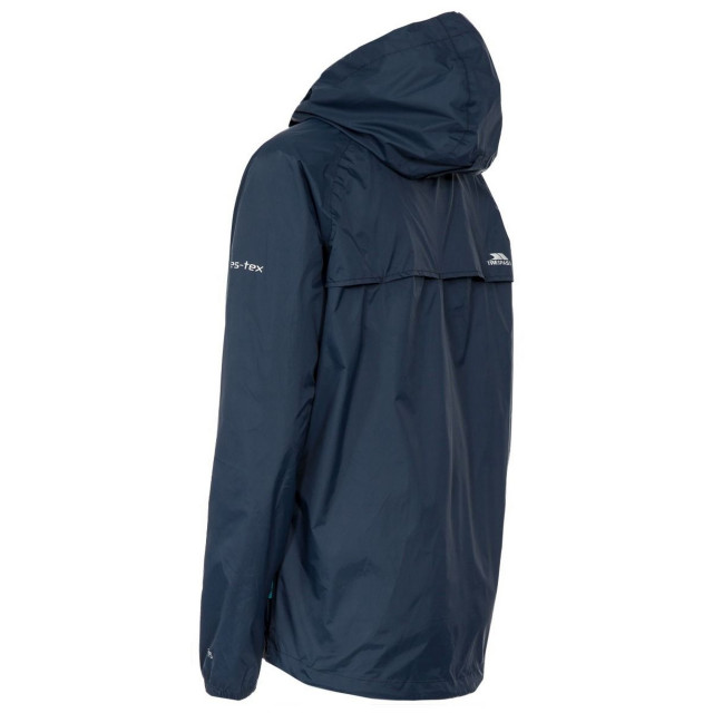 Trespass Dames qikpac waterdichte en opbergbare shell jas UTTP3379_navy large