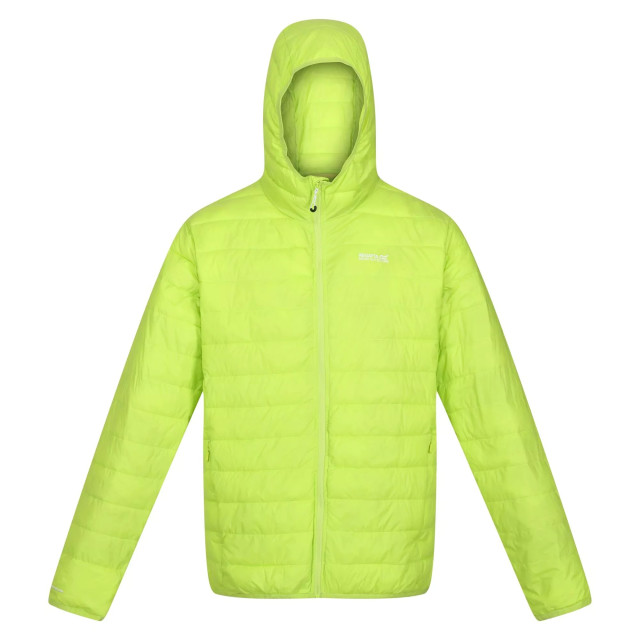 Regatta Heren hillpack hooded lightweight jacket UTRG8445_brightkiwi large