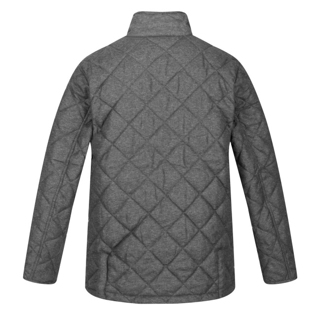 Regatta Gewatteerd herenjack londyn wol effect UTRG6128_darkgreymarl large