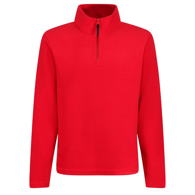 Regatta Heren micro zip turtle neck fleece sweater UTRG1580_classicred large