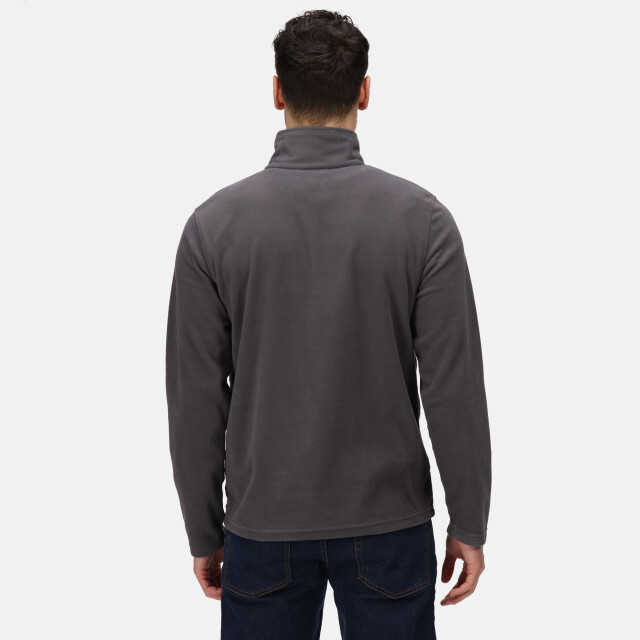 Regatta Regatta heren micro zip turtle neck fleece sweater UTRG1580_sealgrey large