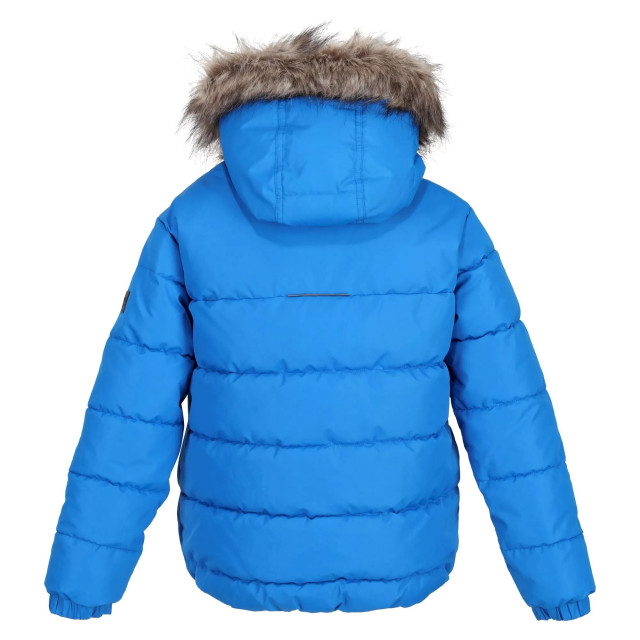 Regatta Parka met imitatiebont voor kinderen UTRG8399_blue large