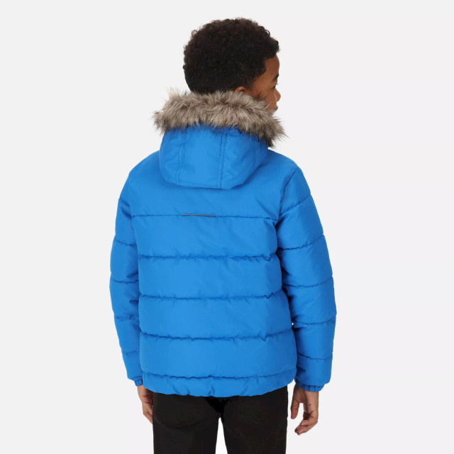 Regatta Parka met imitatiebont voor kinderen UTRG8399_blue large