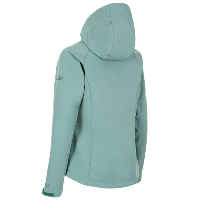 Trespass Dames bela ii waterbestendige softshell jas UTTP3440_tealmist large