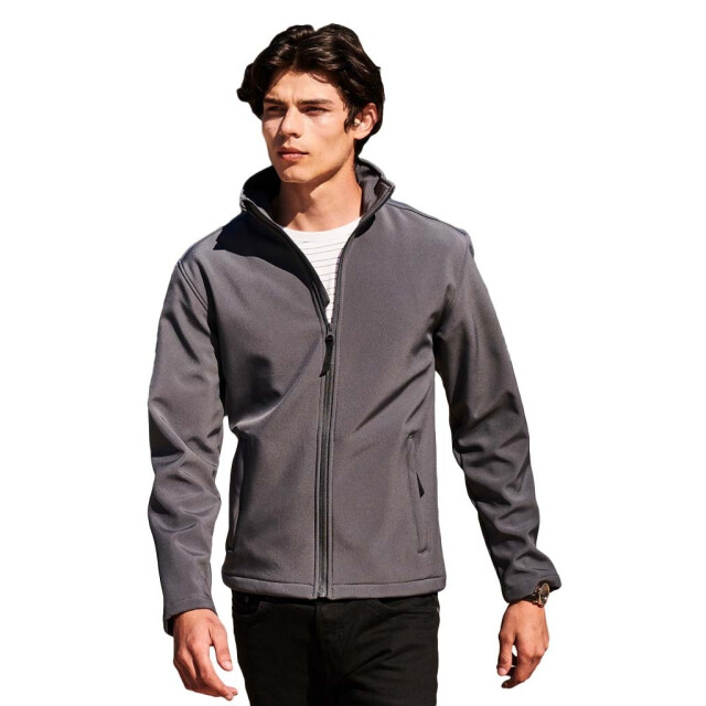 Regatta Heren reid softshell windbestendige en waterafstotende jas UTRG1599_sealgrey large