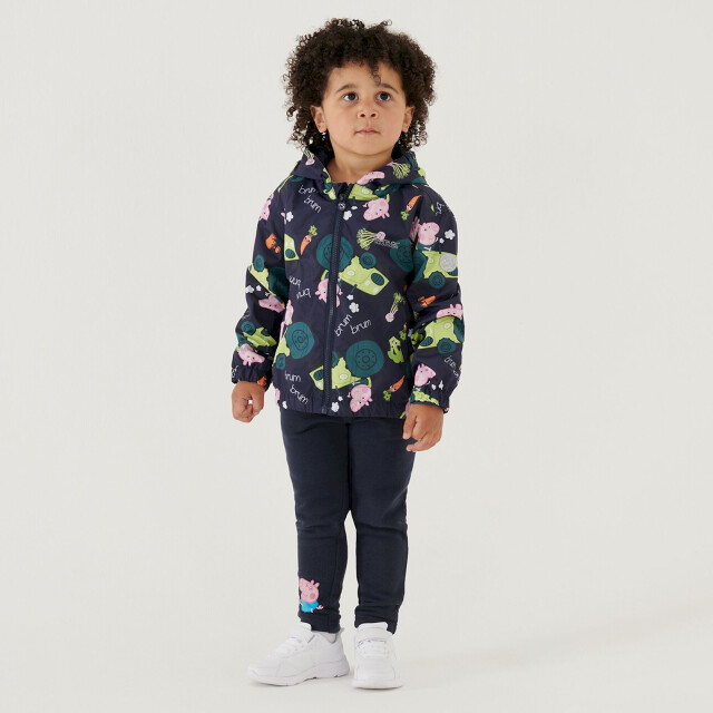Regatta Kinder/kinder peppa pig trekker jasje UTRG7792_navy large