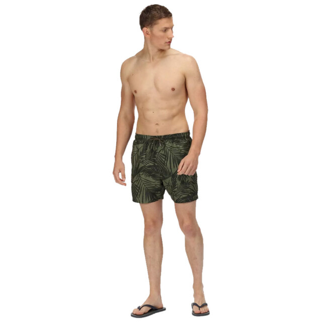 Regatta Heren loras leaf print zwemshort UTRG7185_capulet large