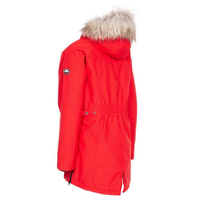 Trespass Vrouwen/dames bijschrift waterdicht parka UTTP5228_red large