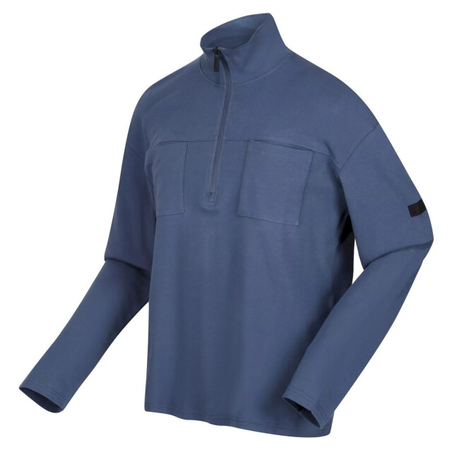 Regatta Heren ferdo fleece top UTRG8338_darkdenim large