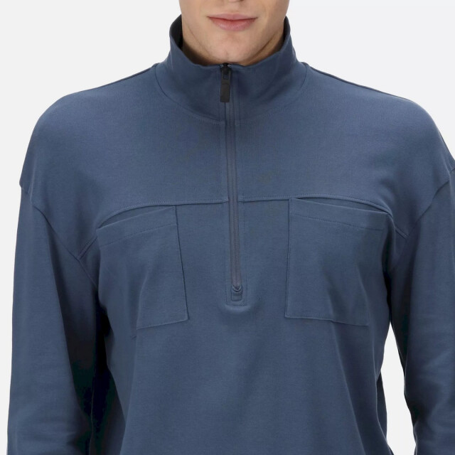 Regatta Heren ferdo fleece top UTRG8338_darkdenim large