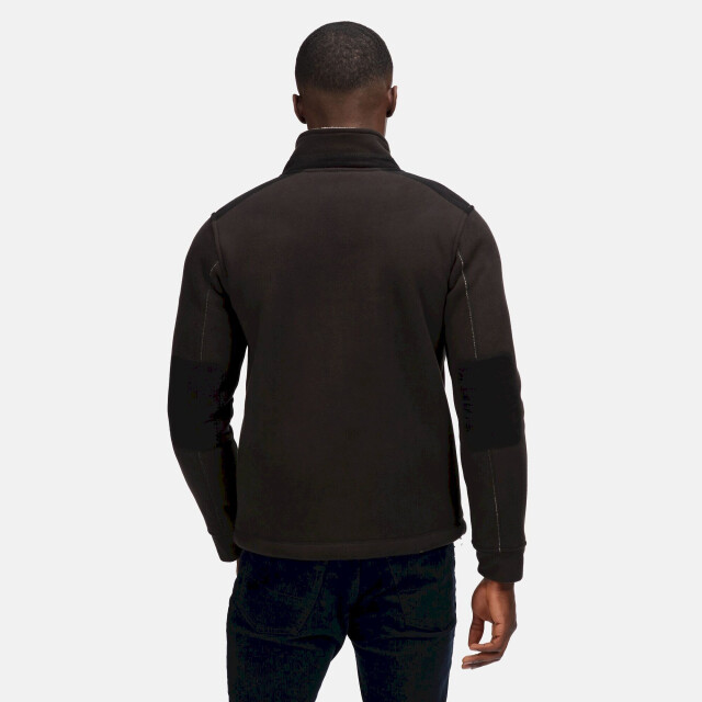 Regatta Heren faversham full zip fleece jas UTRG7401_black large