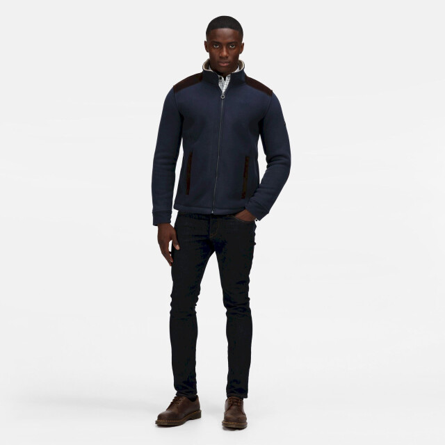 Regatta Heren fleecevest met volledige rits UTRG7401_navy large