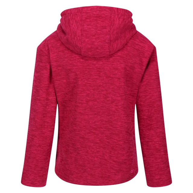 Regatta Kinderen/kinderen kacie hooded fleece UTRG4539_berrypinkmarl large