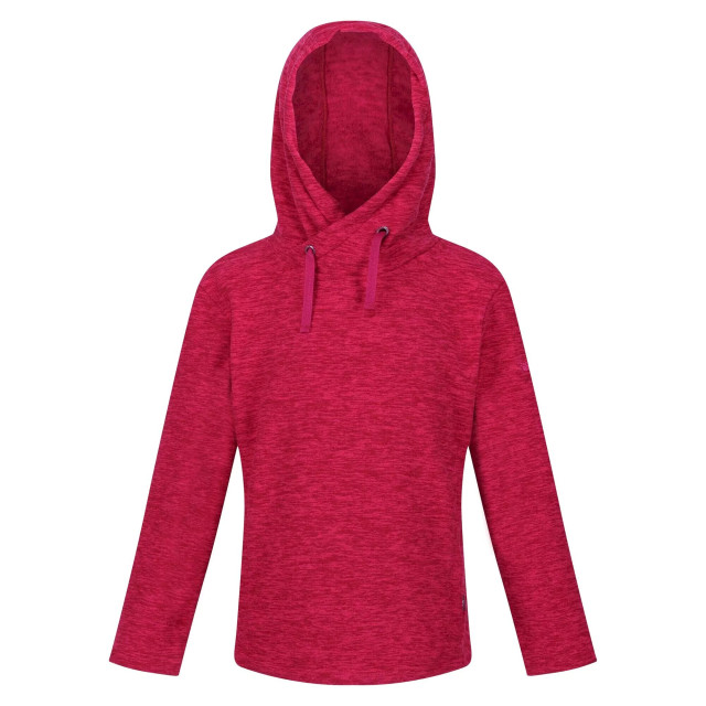 Regatta Kinderen/kinderen kacie hooded fleece UTRG4539_berrypinkmarl large