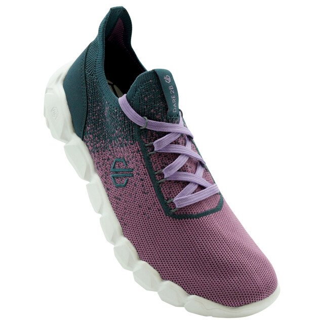 Dare2b Dames hex-at gebreide gerecycleerde trainers UTRG7653_dustylavender large