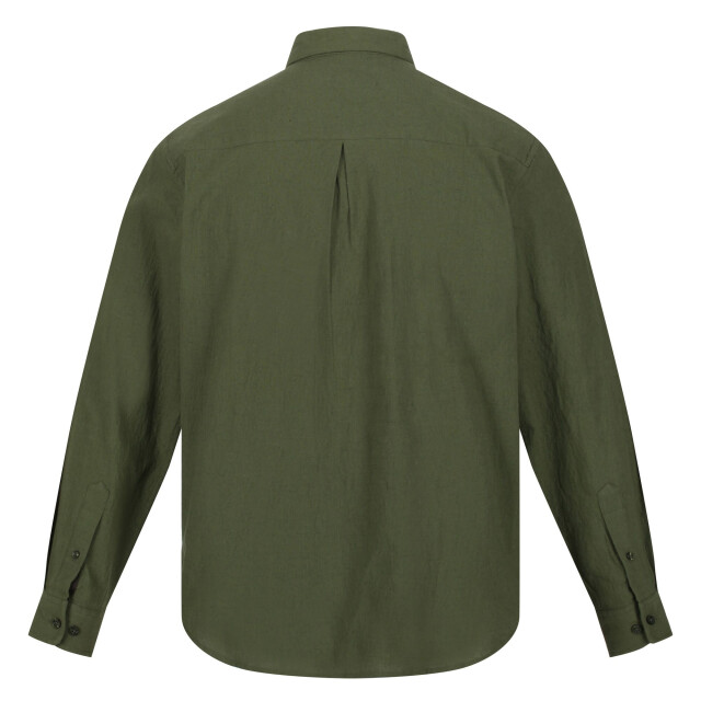 Regatta Heren brycen linnen shirt UTRG7677_capulet large