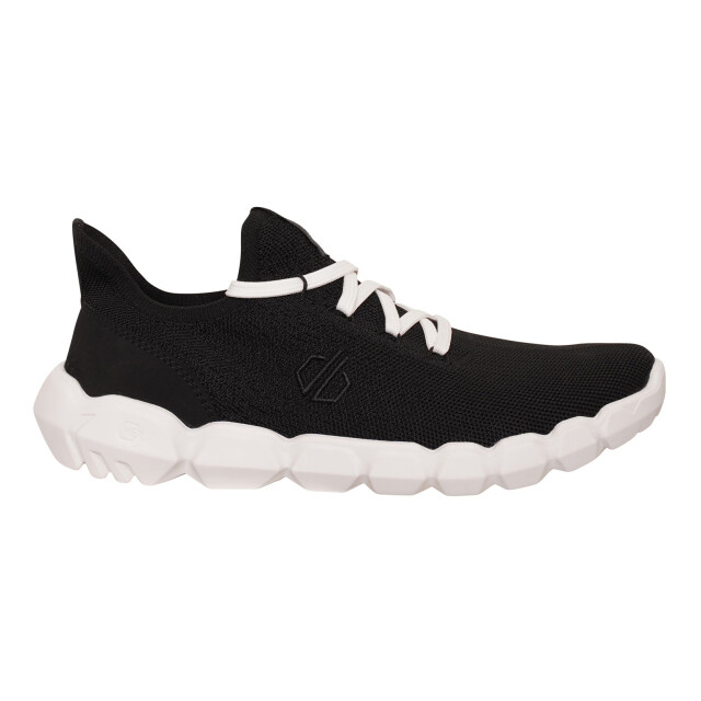 Dare2b Dames hex-at gebreide gerecycleerde trainers UTRG7653_blackwhite large