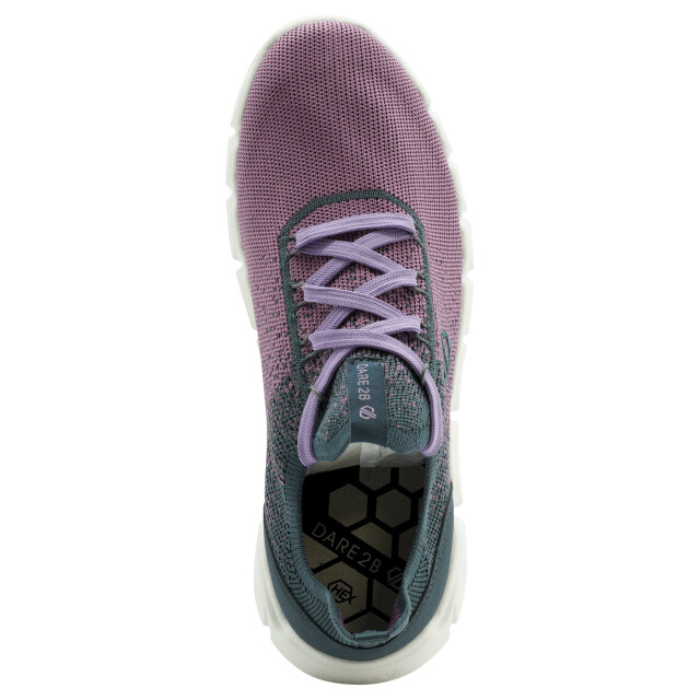 Dare2b Dames hex-at gebreide gerecycleerde trainers UTRG7653_dustylavender large