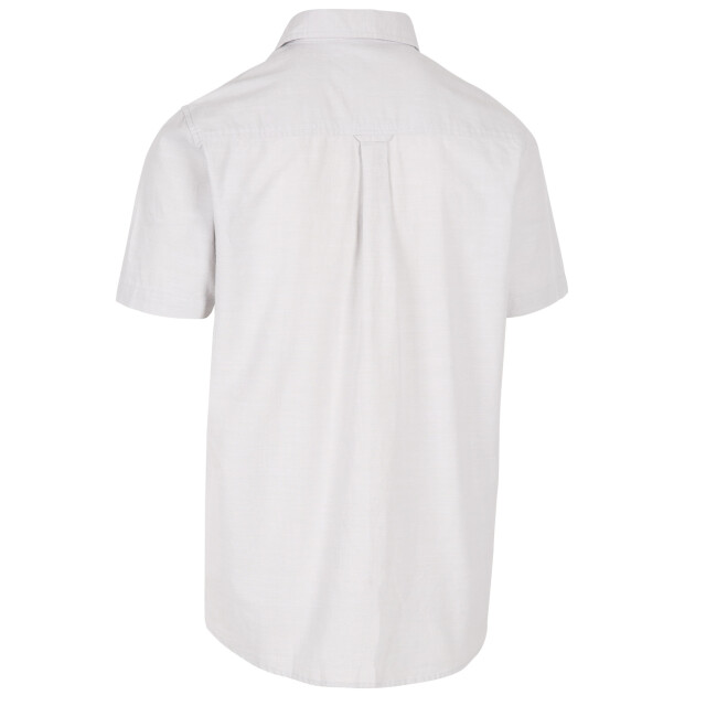 Trespass Heren slapton short sleeve shirt UTTP4686_palegrey large