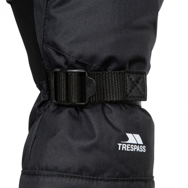 Trespass Unisex volwassenen adarek lederen skihandschoen UTTP4881_black large