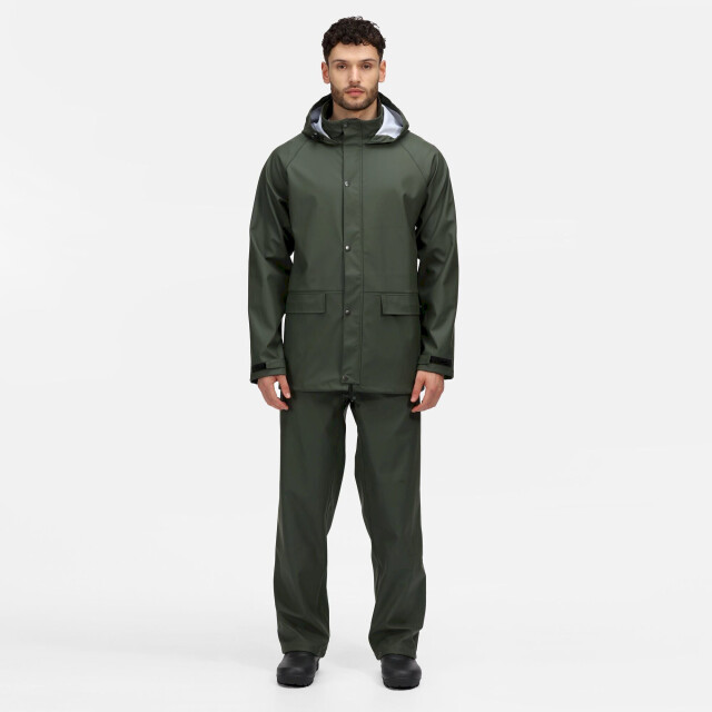Regatta Heren stormflex ii waterdichte jas UTRG7441_olive large
