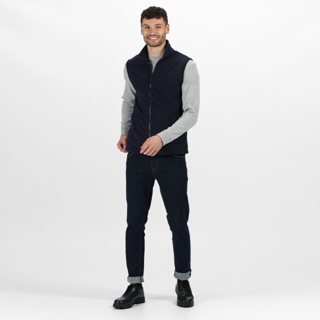 Regatta Unisex haber ii anti-pluis fleece bodywarmer (250 gsm) UTRG1445_darknavy large