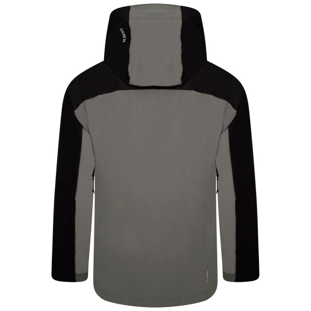 Dare2b Heren touchpoint ii waterdichte jas UTRG7325_agavegreenneonyellow large