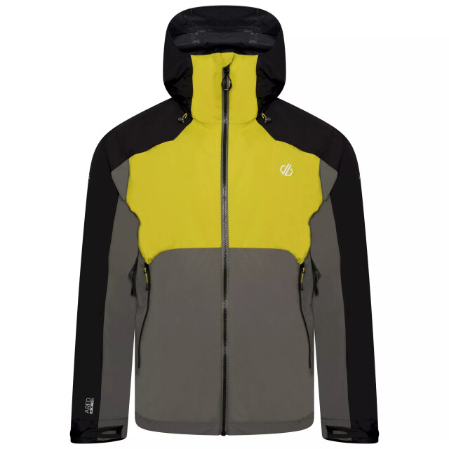Dare2b Heren touchpoint ii waterdichte jas UTRG7325_agavegreenneonspring large