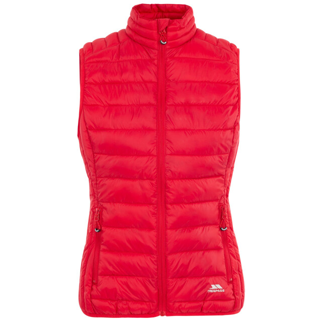 Trespass Dames teeley packaway gilet UTTP5405_red large