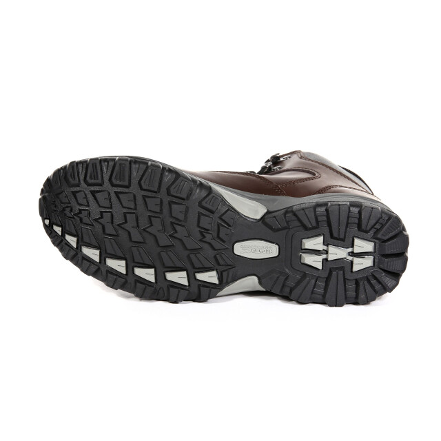 Regatta Grote buitenshuis heren bainsford waterdichte leren wandelschoenen UTRG2506_peat large
